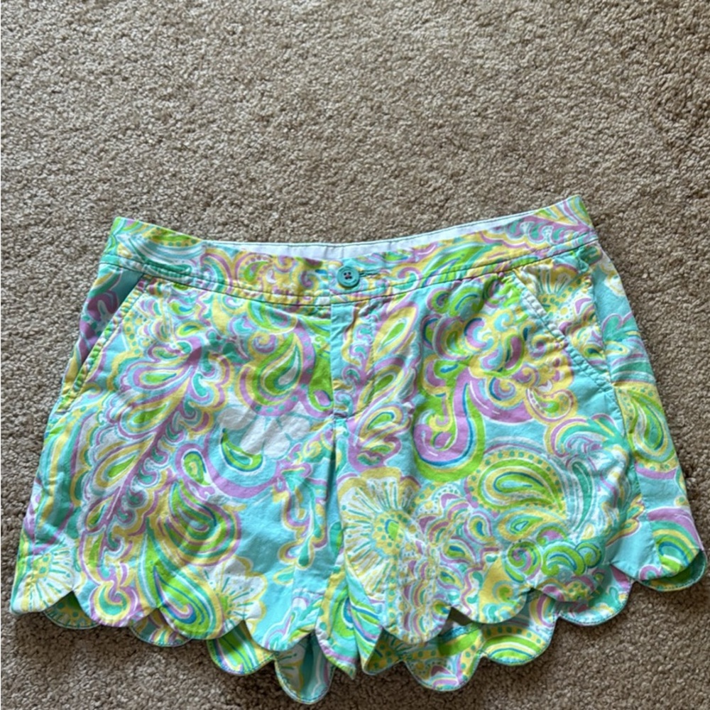 Lilly Pulitzer Pastel Paisley Women Shorts